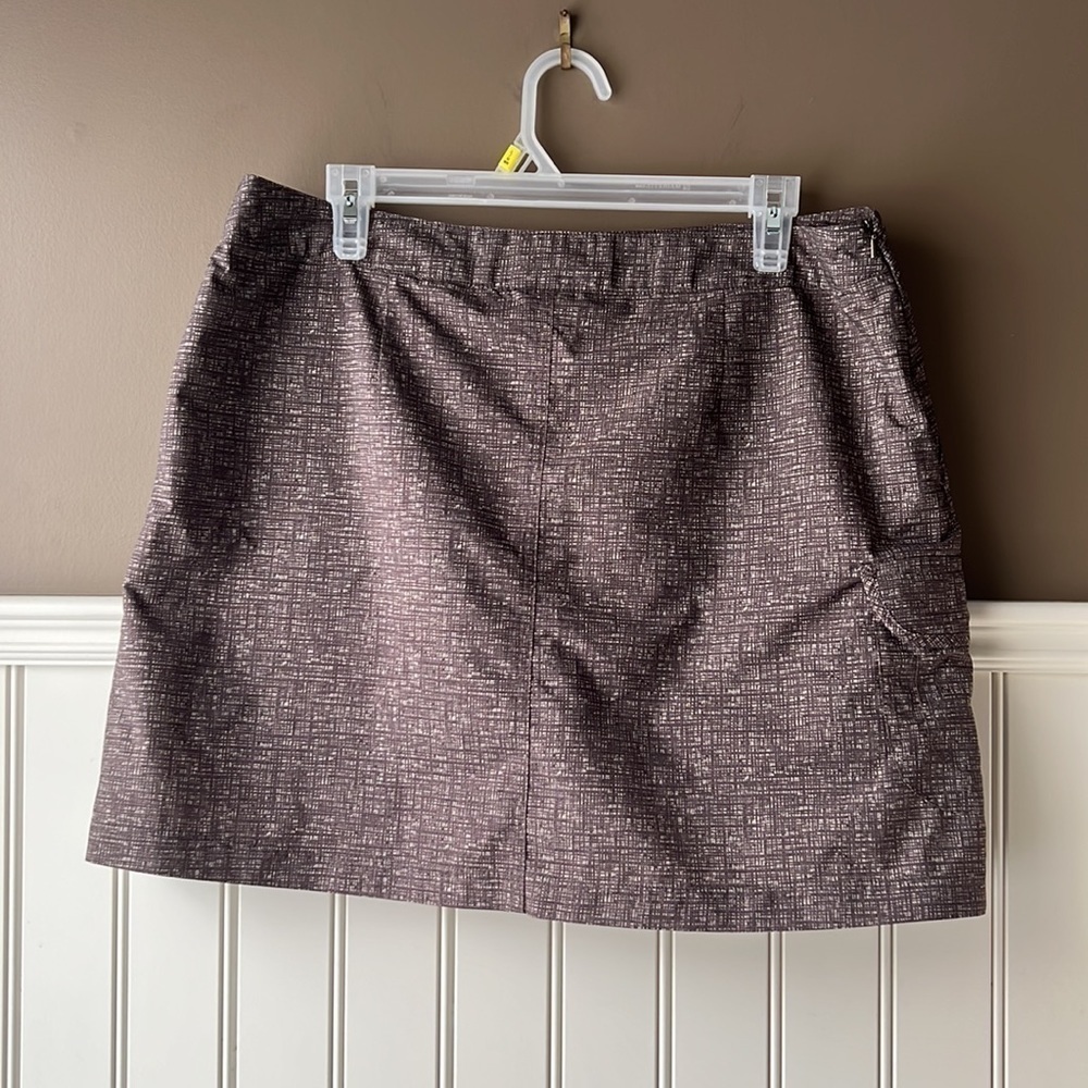 AVIA Heathered Brown Golf Skort Size Large - Picture 8 of 14